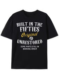 Men's Vintage 1950s Retro Graphic T-Shirt