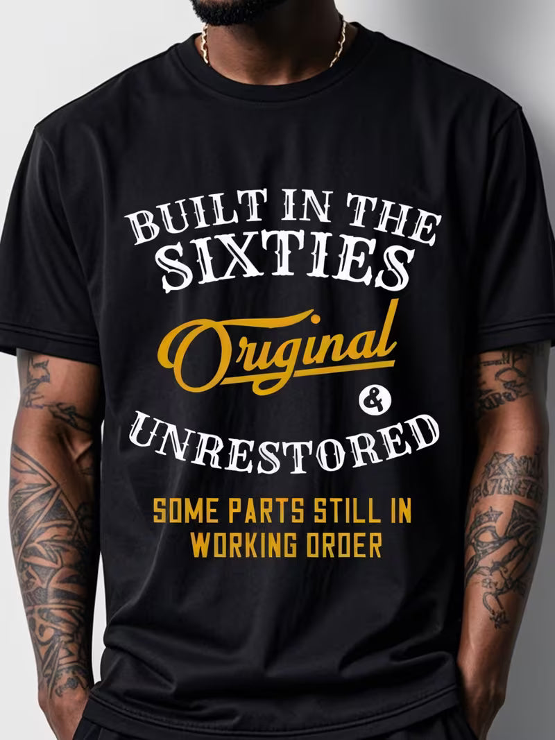 Men's Vintage 1960s Built in the Sixties T-Shirt